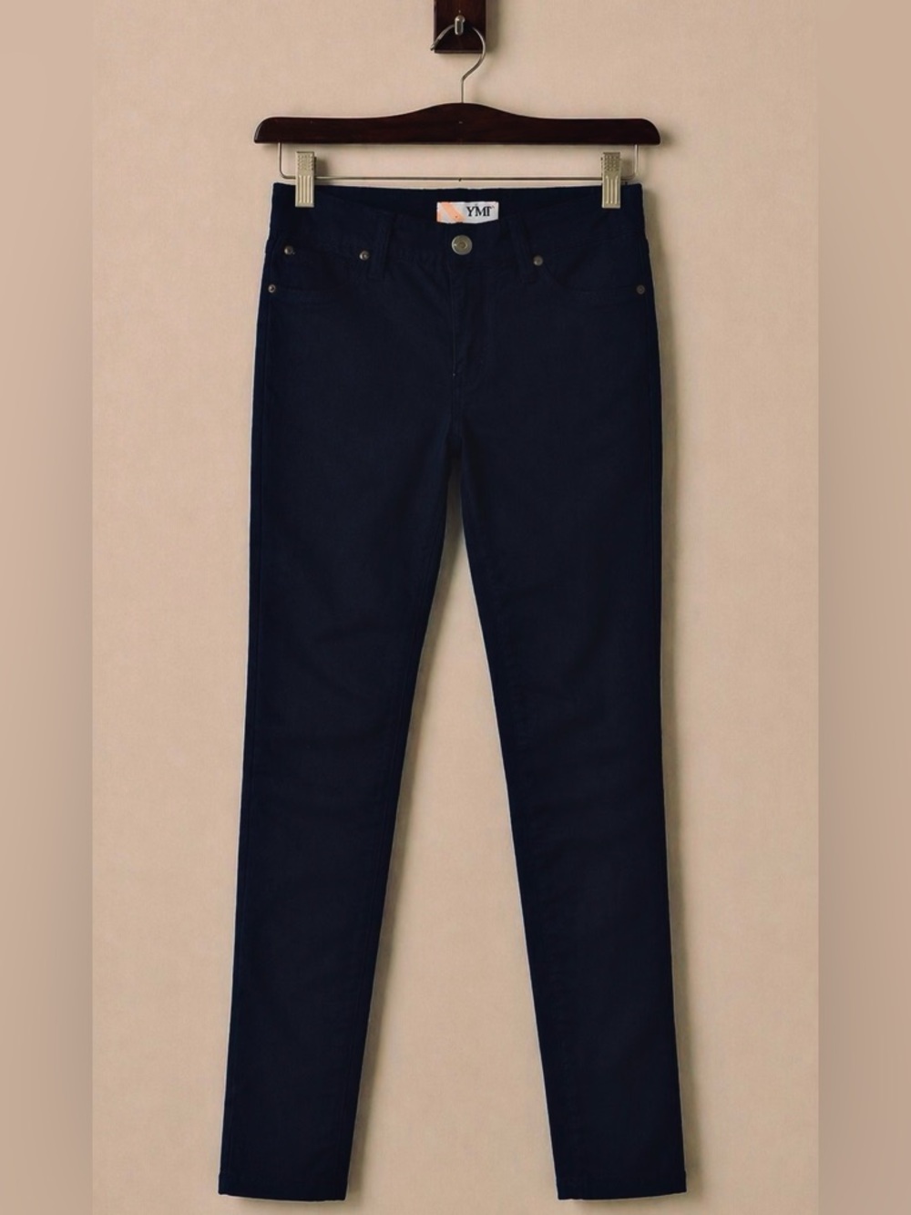 NWOT YMI Dark Wash Skinny Jeans Size S Stretch Mid Rise Slim Fit